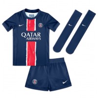 Paris Saint-Germain Fabian Ruiz #8 Heimtrikotsatz Kinder 2024-25 Kurzarm (+ Kurze Hosen)